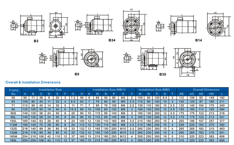 industrial motor manufacturers