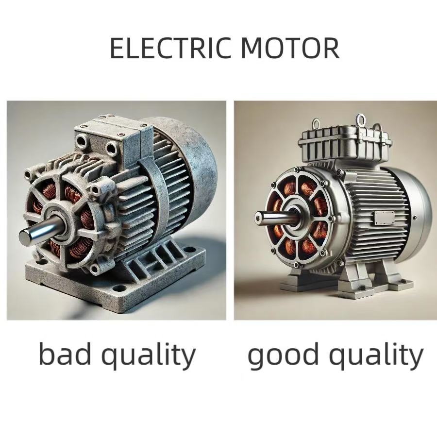 “High vs Low-Quality Electric Motors: Understanding the Impact on Performance and Efficiency”